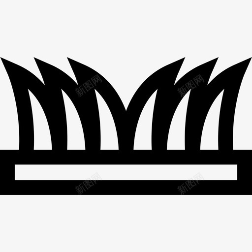草野生动物7线性图标svg_新图网 https://ixintu.com 线性 草 野生动物7