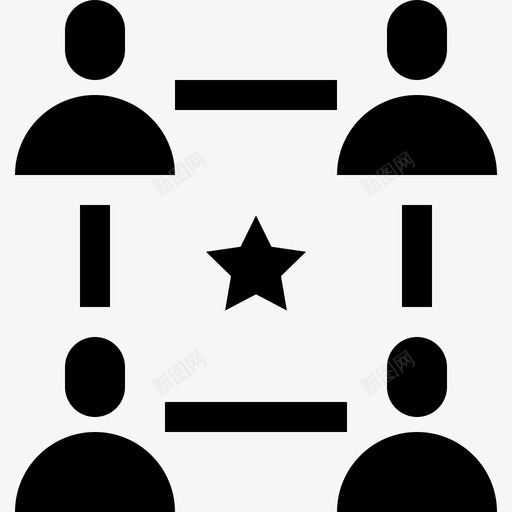 社区博客作者和影响者11填充图标svg_新图网 https://ixintu.com 博客作者和影响者11 填充 社区
