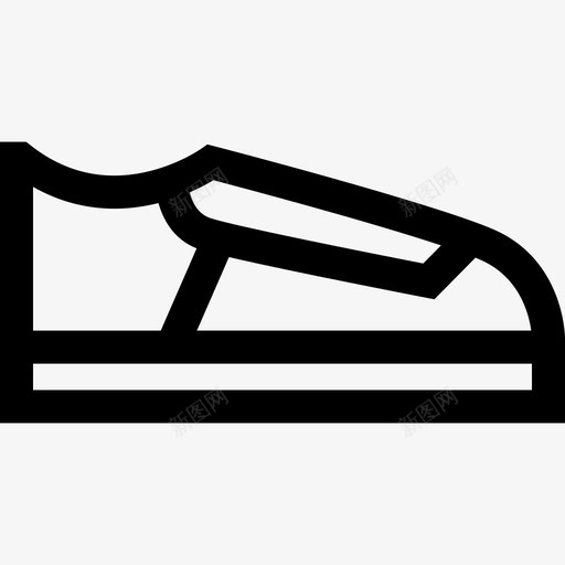 鞋健身器材8线性图标svg_新图网 https://ixintu.com 健身器材8 线性 鞋