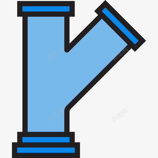 管道管道工工具6线颜色图标svg_新图网 https://ixintu.com 管道 管道工工具6 线颜色
