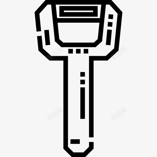 削皮器厨房工具13线性图标svg_新图网 https://ixintu.com 削皮器 厨房工具13 线性