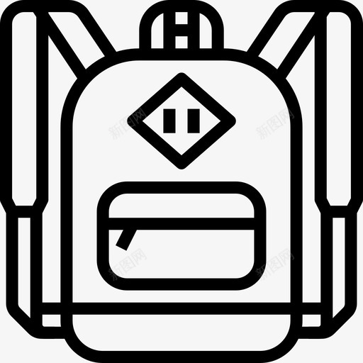 Bag教育程度55岁直系图标svg_新图网 https://ixintu.com Bag 教育程度55岁 直系