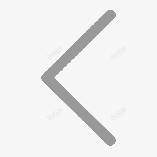 单箭头左svg_新图网 https://ixintu.com 单箭头左
