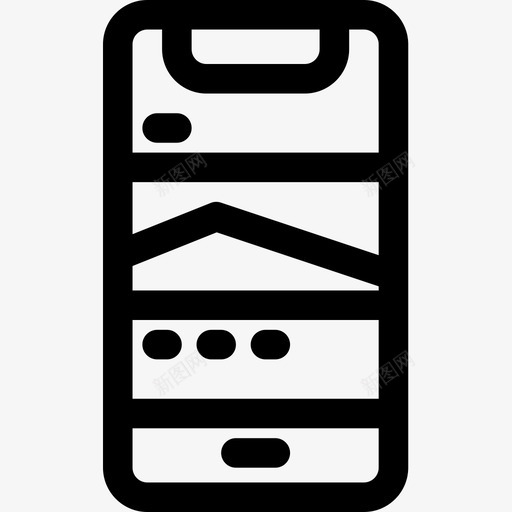 社交媒体自由时间8线性图标svg_新图网 https://ixintu.com 社交媒体 线性 自由时间8