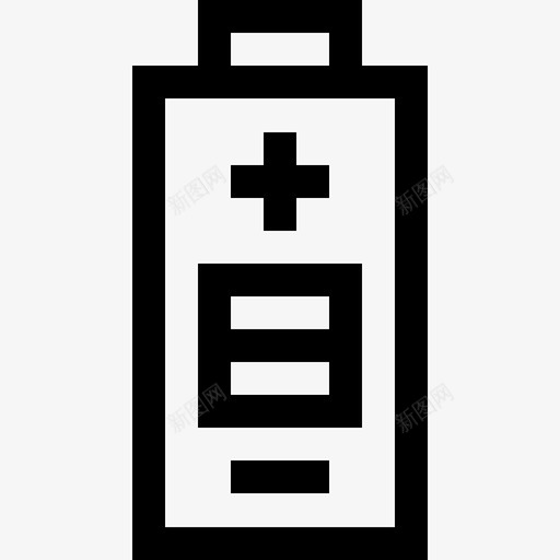 电池物理11线性图标svg_新图网 https://ixintu.com 物理11 电池 线性