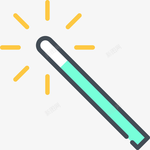 魔杖数码工具双色图标svg_新图网 https://ixintu.com 双色 数码设计工具 魔杖