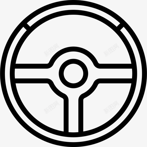 方向盘汽车维修20直线型图标svg_新图网 https://ixintu.com 方向盘 汽车维修20 直线型
