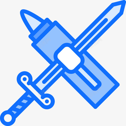 铁匠工艺4蓝色图标svg_新图网 https://ixintu.com 工艺4 蓝色 铁匠