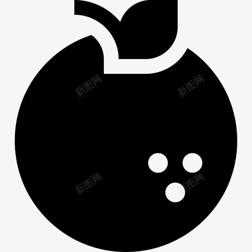 橙色农历新年10填充图标svg_新图网 https://ixintu.com 农历新年10 填充 橙色