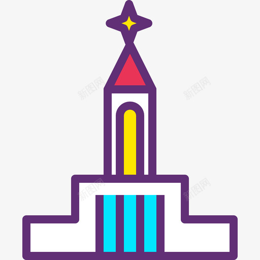 莫斯科旅行131魅力图标svg_新图网 https://ixintu.com 旅行131 莫斯科 魅力