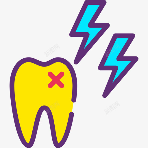 牙齿牙齿7附魔图标svg_新图网 https://ixintu.com 牙齿 牙齿7 附魔