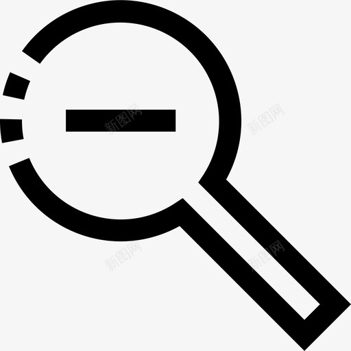 缩小操作2线性图标svg_新图网 https://ixintu.com 操作2 线性 缩小