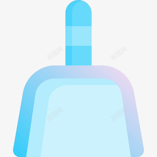 掸子清洁33蓝色图标svg_新图网 https://ixintu.com 掸子 清洁33 蓝色
