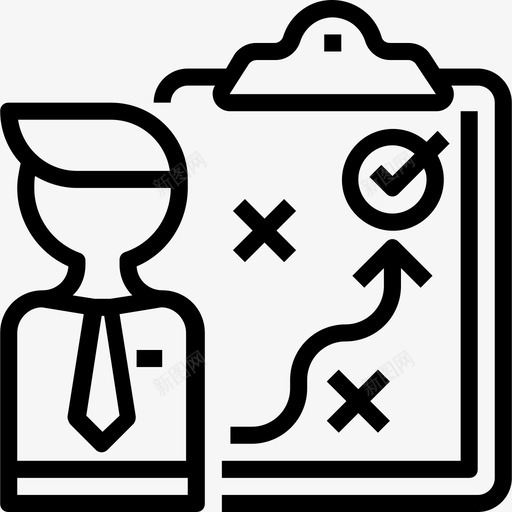 解决方案企业管理26线性图标svg_新图网 https://ixintu.com 企业管理26 线性 解决方案