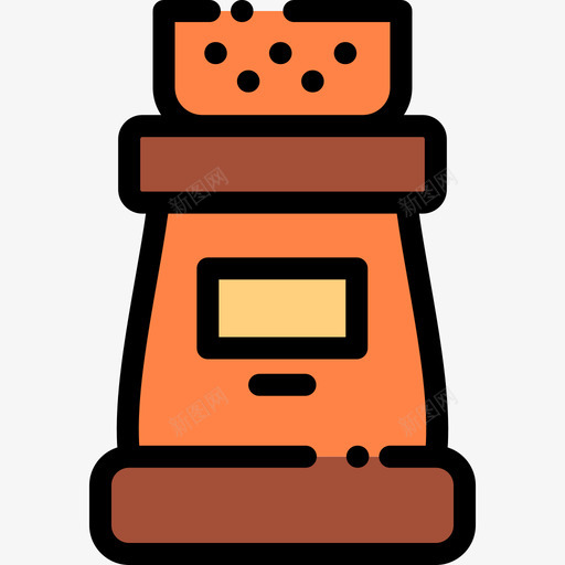 辣椒BBQ4线性颜色图标svg_新图网 https://ixintu.com BBQ4 线性颜色 辣椒