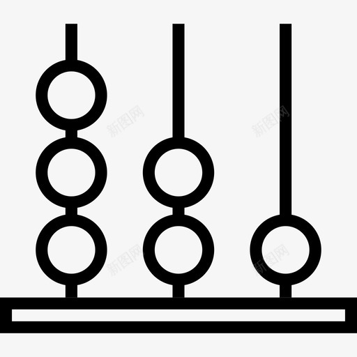 算盘教育54直系图标svg_新图网 https://ixintu.com 教育54 直系 算盘