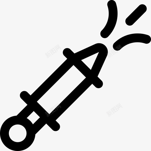 水枪霍利9号直线型图标svg_新图网 https://ixintu.com 水枪 直线型 霍利9号