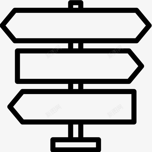 广告面板23直线图标svg_新图网 https://ixintu.com 广告面板23 直线