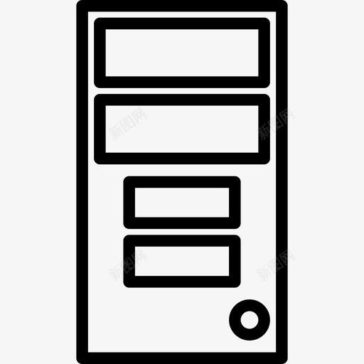 计算机tech14线性图标svg_新图网 https://ixintu.com tech14 线性 计算机