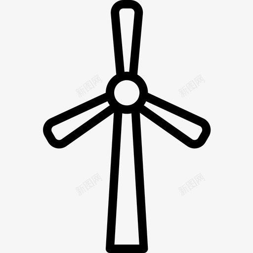 Eolic能源工业9线性图标svg_新图网 https://ixintu.com Eolic能源 工业9 线性