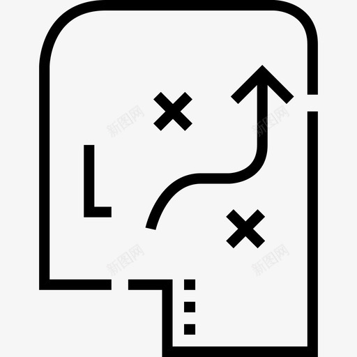 战略战略管理4线性图标svg_新图网 https://ixintu.com 战略 战略管理4 线性