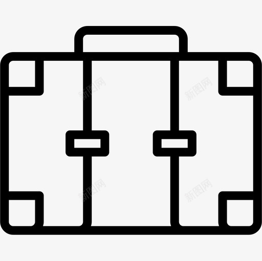 文件袋3线性图标svg_新图网 https://ixintu.com 文件 线性 袋3