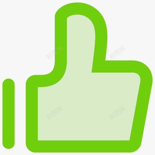 赞选中svg_新图网 https://ixintu.com 赞选中
