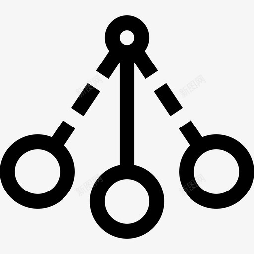 振荡物理11线性图标svg_新图网 https://ixintu.com 振荡 物理11 线性