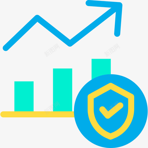 统计分析2扁平图标svg_新图网 https://ixintu.com 分析2 扁平 统计