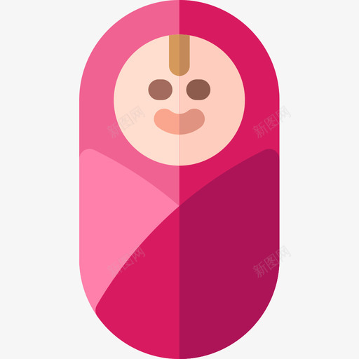 宝贝宝宝66扁的图标svg_新图网 https://ixintu.com 宝宝66 宝贝 扁的