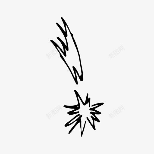 烟花节日假日图标svg_新图网 https://ixintu.com 假日 威尼斯狂欢节 威尼斯狂欢节手绘系列 火花 烟花 节日