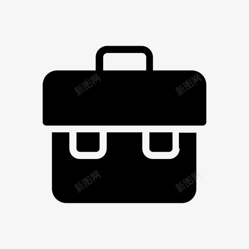 投资组合公文包业务图标svg_新图网 https://ixintu.com 业务 公文包 办公室 开发 投资组合 资金