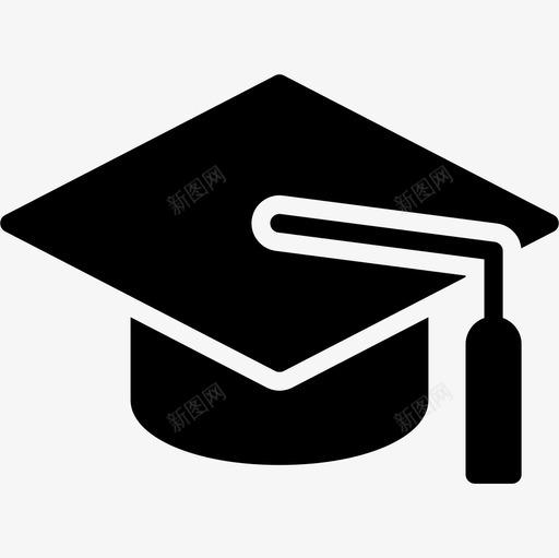 Mortarboard回学校64加油图标svg_新图网 https://ixintu.com Mortarboard 加油 回学校64