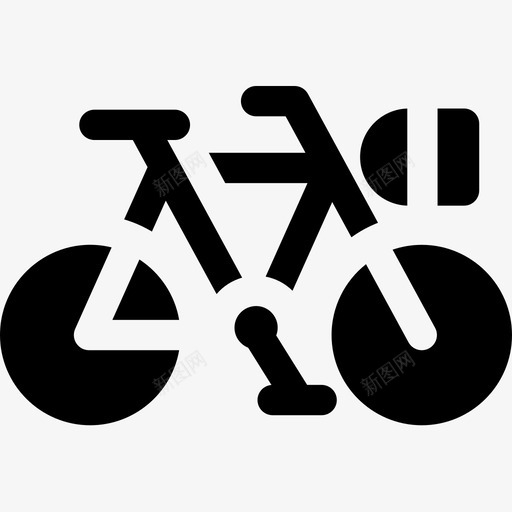 自行车生态146充气图标svg_新图网 https://ixintu.com 充气 生态146 自行车