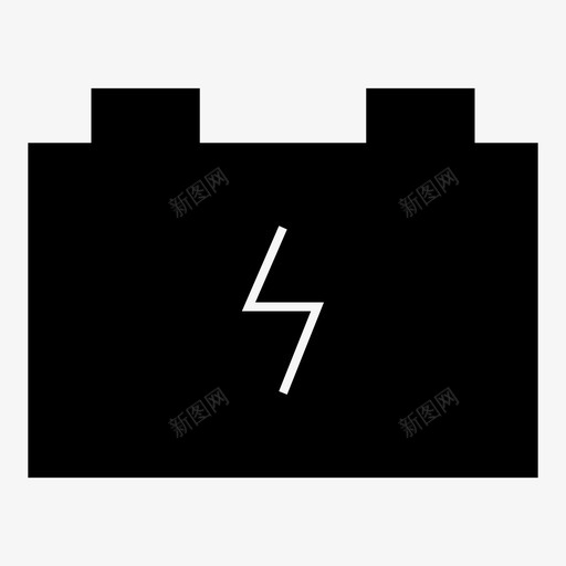 电池工厂工业图标svg_新图网 https://ixintu.com 制造 工业 工厂 生产 电池