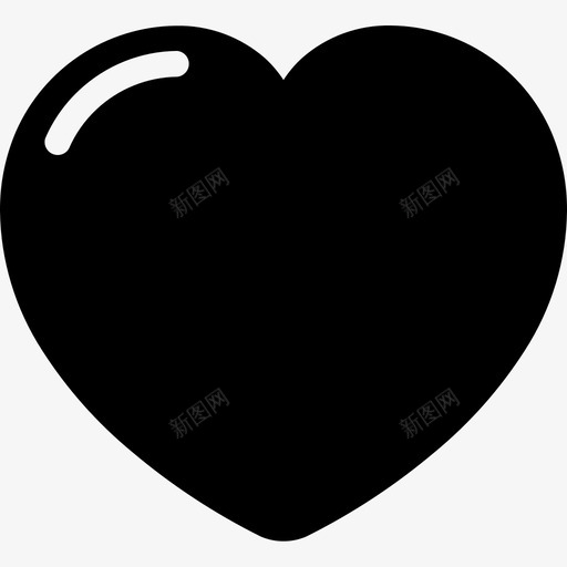 爱心情人节图标svg_新图网 https://ixintu.com 心 情人节 爱 男人和女人坚实的偶像