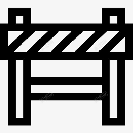屏障紧急服务23线性图标svg_新图网 https://ixintu.com 屏障 紧急服务23 线性
