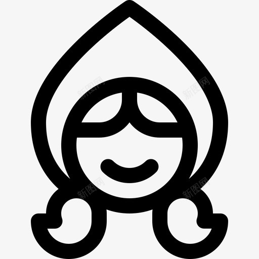 小红帽文学10直系图标svg_新图网 https://ixintu.com 小红帽 文学10 直系