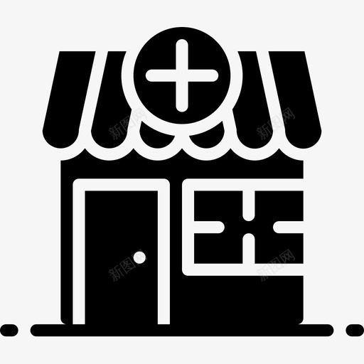 药房mobicons7填充图标svg_新图网 https://ixintu.com mobicons7 填充 药房