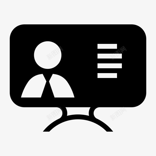 新闻广告商务图标svg_新图网 https://ixintu.com 促销 公关 商业介绍 商务 广告 新闻 电脑