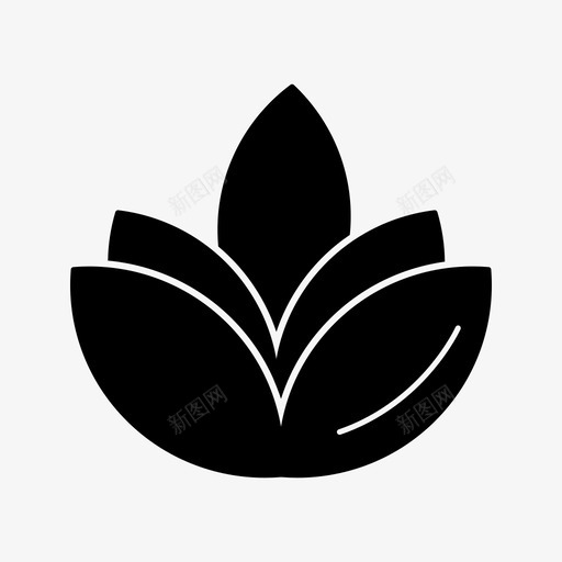 花雕文图标svg_新图网 https://ixintu.com 花 雕文