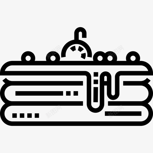 煎饼甜点糖果7直系图标svg_新图网 https://ixintu.com 煎饼 甜点糖果7 直系