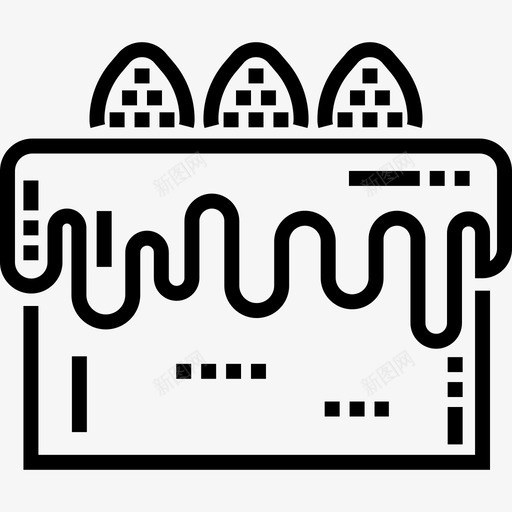 蛋糕甜点糖果7直系图标svg_新图网 https://ixintu.com 甜点糖果7 直系 蛋糕