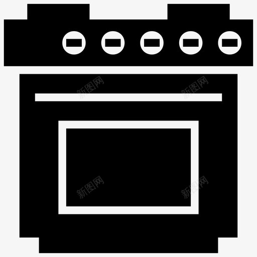 灶具野营炉炊具图标svg_新图网 https://ixintu.com 厨房设备 响应用户界面UI矢量图标 灶具 炊具 野营炉