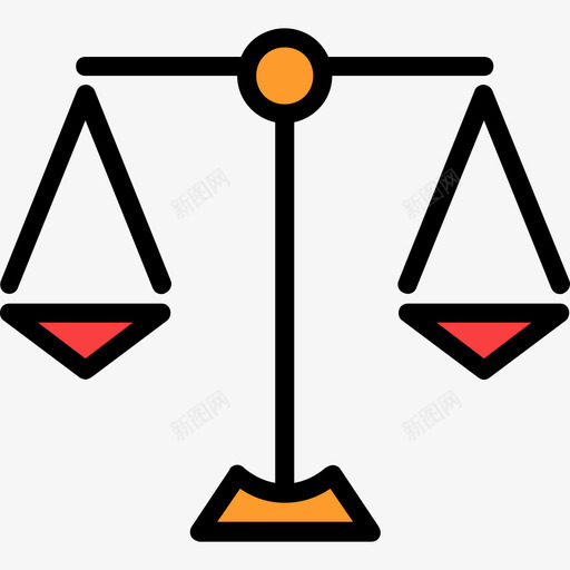 平衡商业和金融73线性颜色图标svg_新图网 https://ixintu.com 商业和金融73 平衡 线性颜色