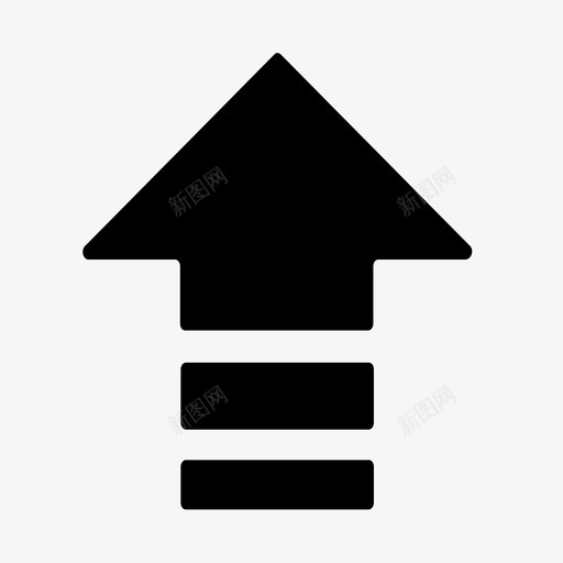 上传传输符号图标集3svg_新图网 https://ixintu.com 上传 传输 符号图标集3