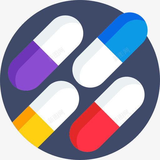 药片健身房7号平坦图标svg_新图网 https://ixintu.com 健身房7号 平坦 药片
