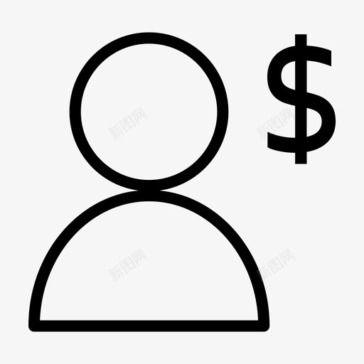 员工会计经理图标svg_新图网 https://ixintu.com 会计 员工 商业公司 工人 用户 经理