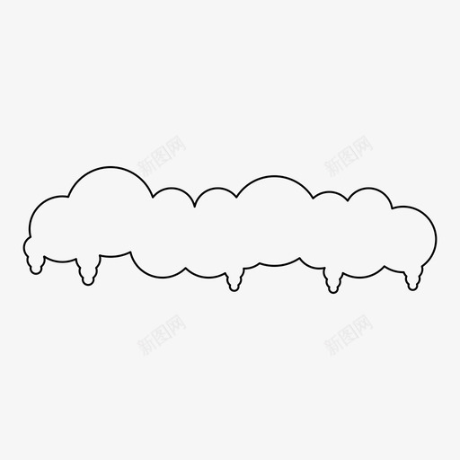 冰冷冻图标svg_新图网 https://ixintu.com 冬天 冰 冷 冻 水