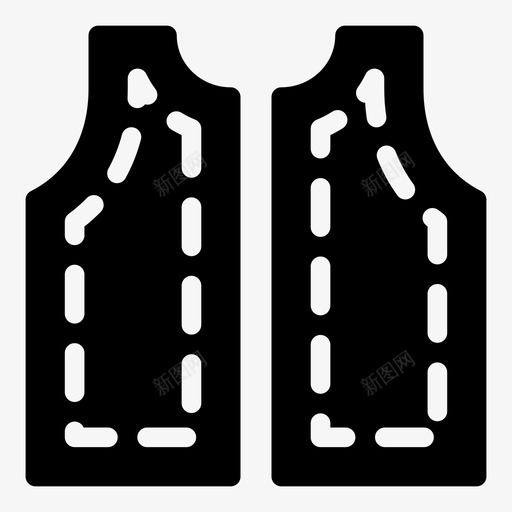 布料图案缝纫裁缝图标svg_新图网 https://ixintu.com 布料图案 样板 泰勒 缝纫 裁缝
